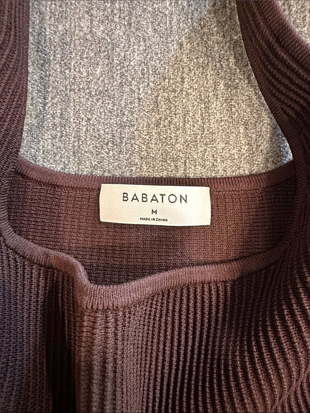 Babaton cropped rib tank - Picture 2 of 6